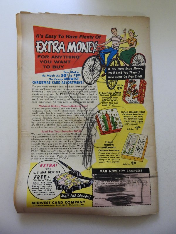 Adventure Comics #265 (1959) GD/VG Condition small moisture stains crayon bc