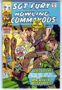 Sgt. Fury and His Howling Commandos #84 (Feb-71) FN- Mid-Grade Sgt. Fury, How...