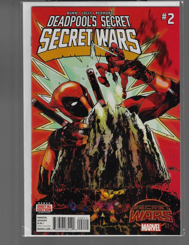 Deadpool's Secret Wars #1-4 (Marvel, 2015) NM
