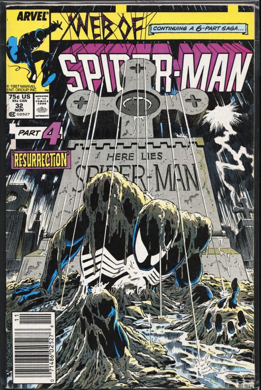 Web of Spider-Man #32 (1987) Spider-Man