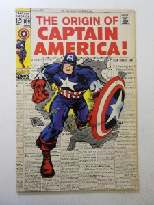 Captain America #109 (1969) VG+ Condition see desc