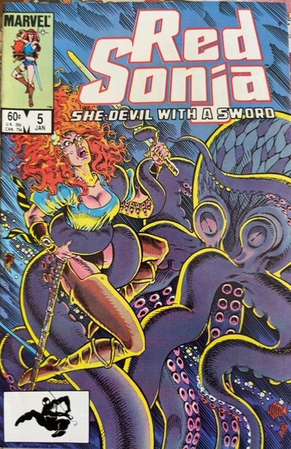 Red Sonja #5 Direct Edition (1985) Red Sonja 