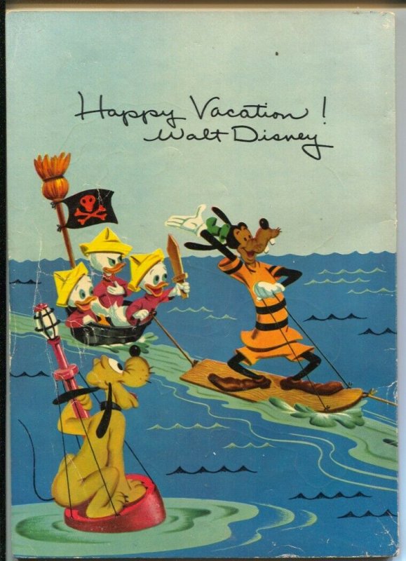 Walt Disney's Vacation Parade #4 1953-Dell-Mickey Mouse-Donald Duck-VG