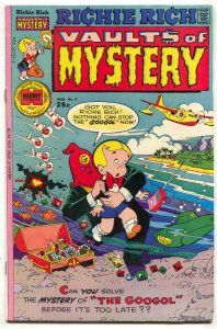 Richie Rich Vault of Mystery #9 1976 -THE GOOGOL F/VF