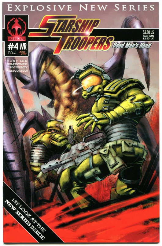 STARSHIP TROOPERS #4 C, NM, Markosia, Bugs, Sci-fi, 2006, more Horror in store