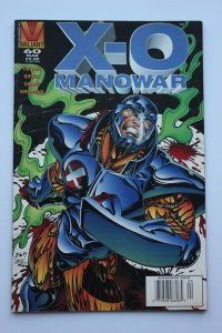 X-O Manowar #60 Newsstand (1996) X-O Manowar VF