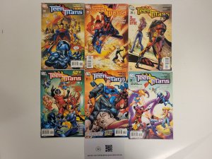 6 Teen Titans DC Comic Books #50 51 52 53 54 55 70 TJ19