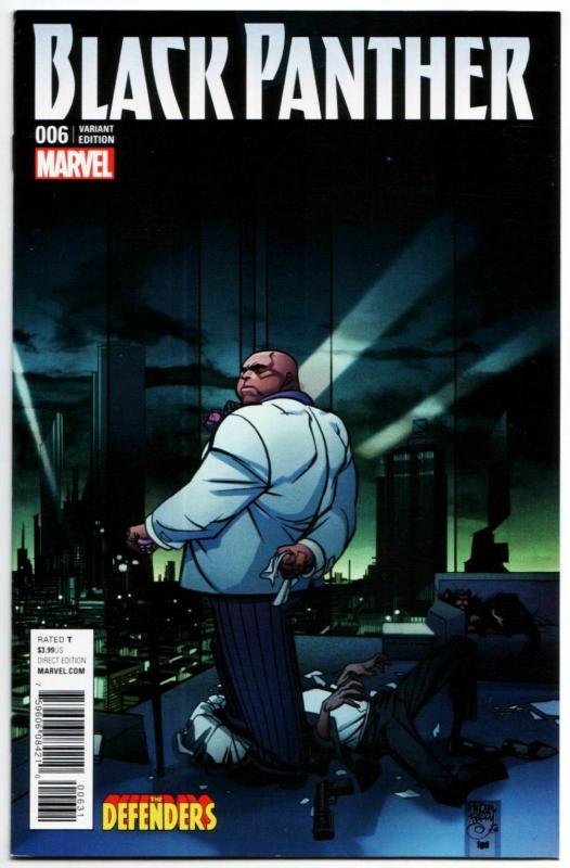 Black Panther #6 Defenders Variant (Marvel, 2016) VF