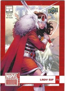 2020-21 Marvel Annual #2 Lady Sif