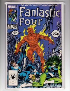 Fantastic Four #289 (1986)  John Byrne Story & Art!  / 106-BN#2