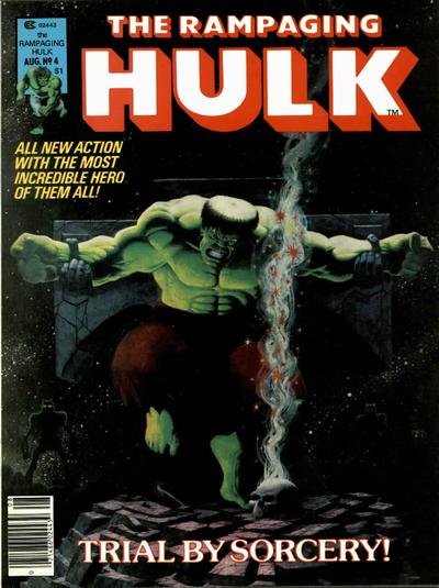 Rampaging Hulk #4 (ungraded) stock photo / ID#001D