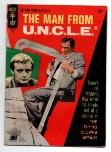 The Man From UNCLE #13 - TV Series - Gold Key - 1967 - VG/FN