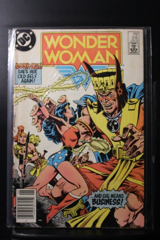 Wonder Woman #316 Newsstand Edition (1984)