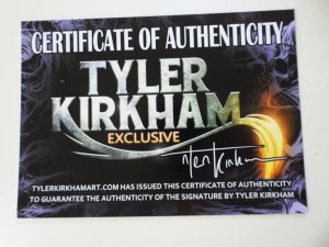 Vampirella: Year One #1 Virgin Variant Signed by Tyler Kirkham W/ COA NM- Cond