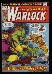 Warlock #4 VF+ 8.5