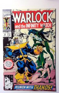 Warlock and the Infinity Watch #8 (1992) Marvel Comics 1st Print Comic Book