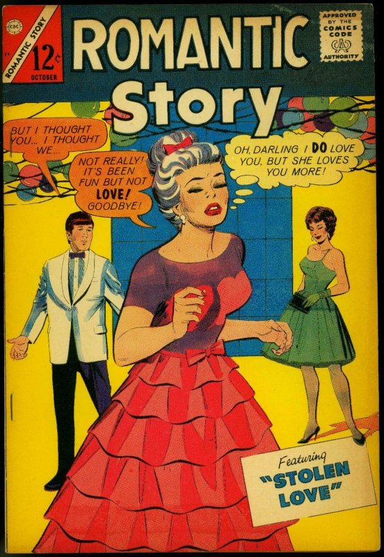 Romantic Story  #79 1965- Charlton Romance- Stolen Love FN