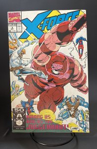 X-FORCE #3 “JUGGERNAUT & BLACK TOM CASSIDY APPEARANCE” MARVEL COMICS 1991