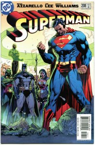 SUPERMAN #208, NM, Jim Lee, Brian Azzarello, 1987, more DC & SM in store