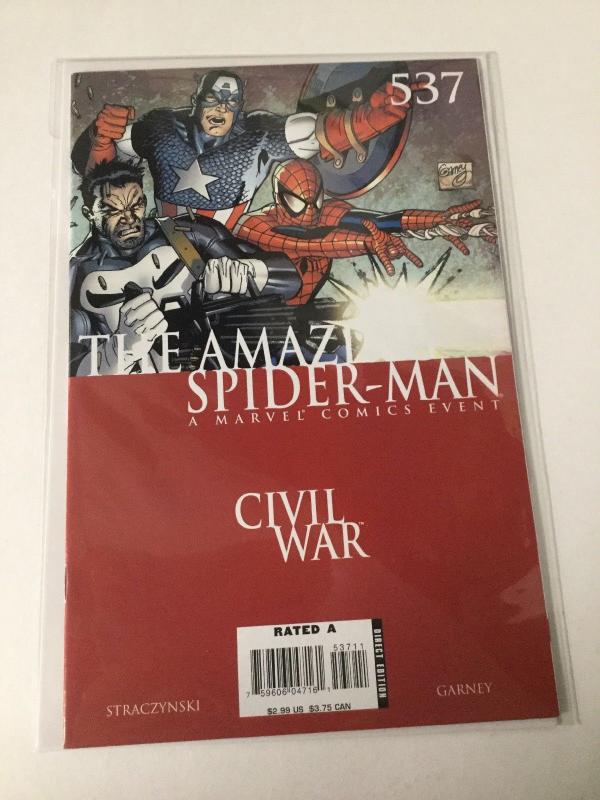 The Amazing Spider-Man 537 Nm Near Mint Marvel 