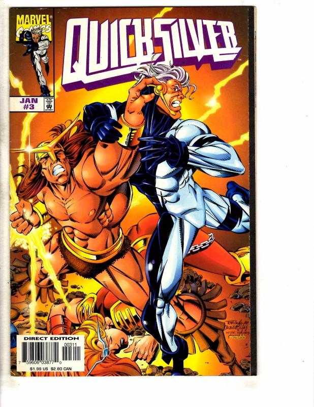 6 Marvel Comics J2 7 6 Wild Thing 3 Quicksilver 3 Battle Action 161 Visi 28 J228