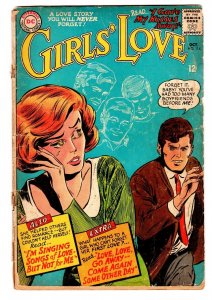 GIRLS' LOVE STORIES #114 comic book-DC ROMANCE-GREAT COVER