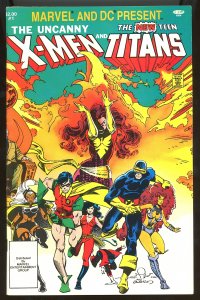 Marvel and DC Present featuring The Uncanny X-Men and The New Teen Titans (1982)