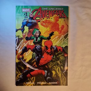 Uncanny Avengers 1 Very Fine+ Cover by Ryan Stegman