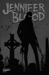 Jennifer Blood #7 Cover F 10 Copy Variant Edition Bradstreet Black & White (Matu 