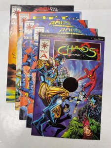 5 VALIANT comic books Rai Future Force Chaos Effect 8 KM32
