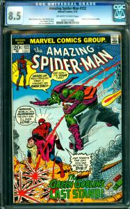 Amazing Spider-Man #122 CGC Graded 8.5 Death Green Goblin