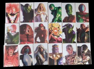 Alex Ross Timeless Villains Virgin Variants Complete Set Lot of 37 Marvel VF