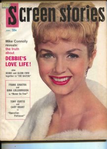 Screen Stories-Debbie Reynolds-Yul Brynner-Gina Lollobrigida-Jan-1960