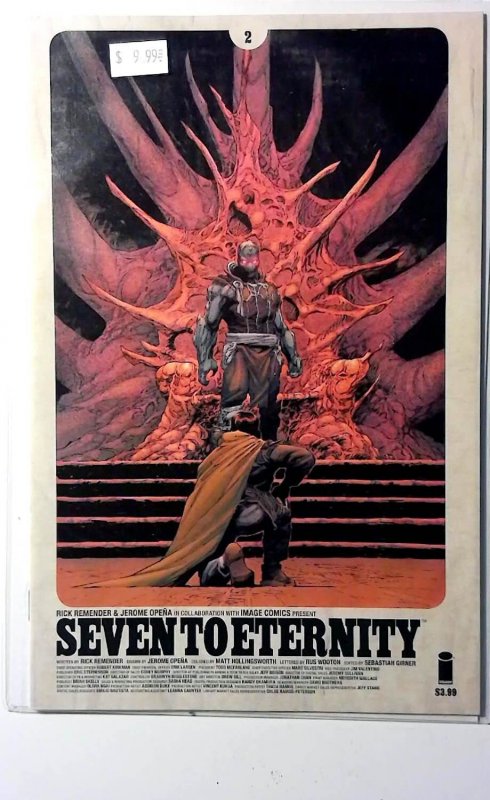Seven To Eternity #2 (2016) Image Comics 1st Print Comic Book