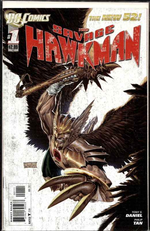 The Savage Hawkman #1 (2011) Hawkman