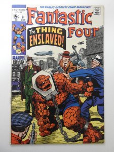 Fantastic Four #91 (1969) FN Condition!