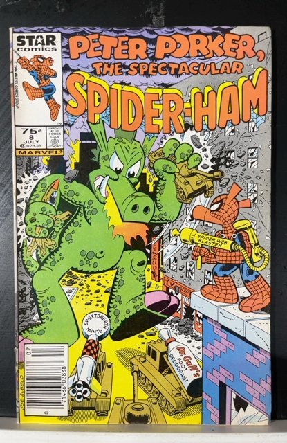 Peter Porker, The Spectacular Spider-Ham #8 Newsstand Edition (1986)