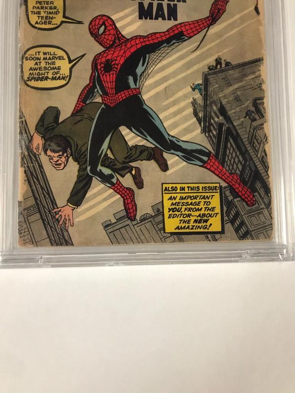 Amazing Fantasy 15 CBCS 1.8 Off-white Pages Like Cgc