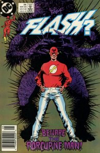 Flash (2nd Series) #26 (Newsstand) FN ; DC | William Messner-Loebs Porcupine Man