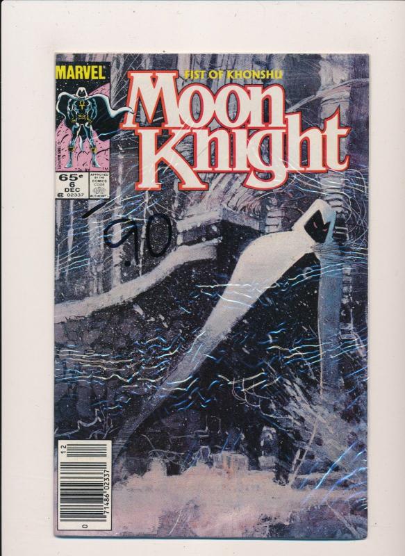 Marvel Comics MOON KNIGHTS 1985 #1, 3, 4, 5, 6 FINE/VERY FINE (HX778)