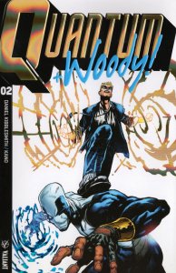 Quantum and Woody! (2017) #2 VF/NM Ultra Foil Cover B Valiant