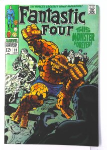 Fantastic Four (1961 series)  #79, VF- (Actual scan)