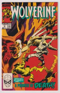 Marvel Comics! Wolverine! Issue #9 (1989)!