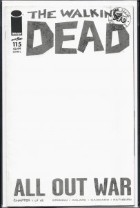 The Walking Dead #115 Cover L (2013) The Walking Dead