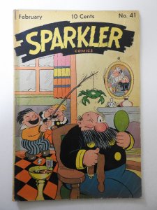 Sparkler Comics #41 (1945) GD+ Condition see description
