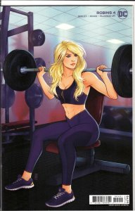 Robins #4 Variant Cover (2022) Robin