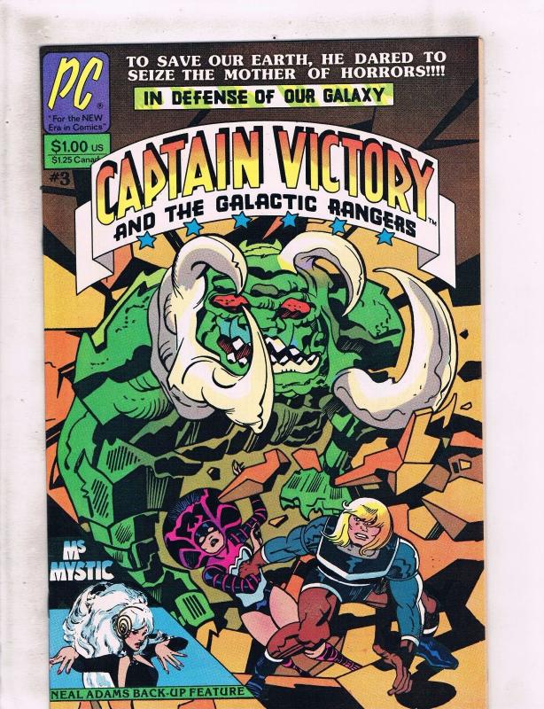 Lot Of 2 Captain Victory PC Comic Books # 1 2 Neal Adams Galactic Rangers HJ5