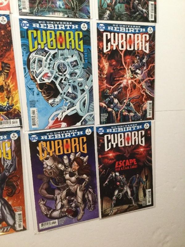 Cyborg Rebirth 1 1 2 3 4 5 6 7 8 Nm Near Mint IK