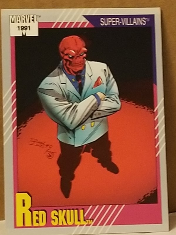 1991 Marvel Universe #90 Red Skull