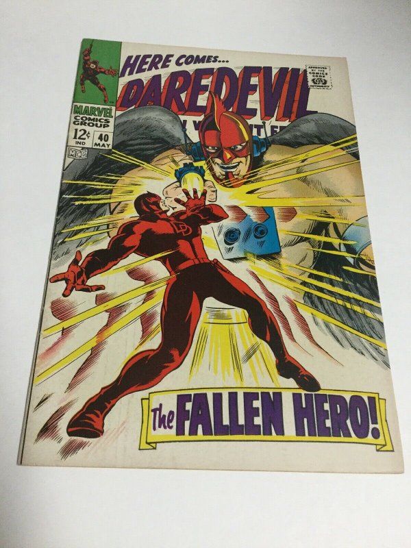 Daredevil 40 Vf Very Fine 8.0 Marvel Comics Silver Age